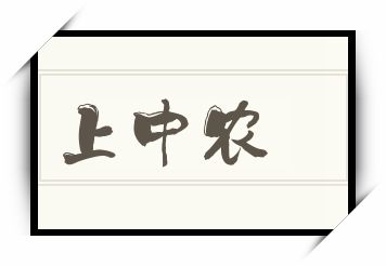 上中农怎么读_上中农是什么意思_上中农读音/解释